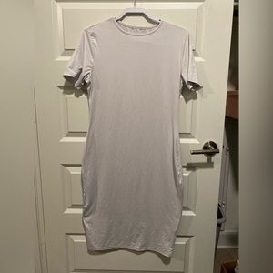 White Short sleeve Dress